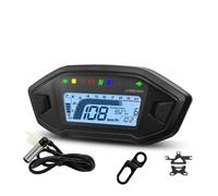 Odometer Display Universal 1,2,4 Cylinder 10000RPM Motorcycle Display Tachometer Odometer With Digital Sensor Dashboard Gauge