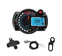 Odometer Display Universal Digital Motorcycle Odometer Meter 12V Instrument 7 Colors Dashboard