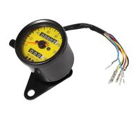 Odometer Display Universal Motorcycle Backlight Dual Odometer 0-140KM/H Tachometer Gauge Accessories