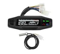 Odometer Display Universal Motorcycle Meter Tachometer Digital Odometer Instrument Sensor Set Voltage Oil Level Gauge