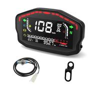 Odometer Display Universal Tachometer Digital Odometer Motorcycle Meter Display Motorbike Dashboard Gauge 2,4 Cylinders