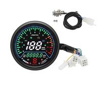 Odometer fuel meter rpm counter 12V Motorcycle Instruments Odometer Tachometer Indicator For Round 12000 For For For