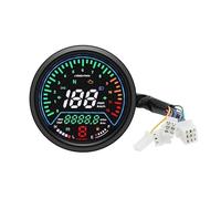 Odometer fuel meter rpm counter 12V Motorcycle Instruments Odometer Tachometer Indicator For Round 12000 For For For