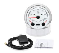 Odometer fuel meter rpm counter 85MM 3 IN 1 Gauge 0-120 MPH 8-16V Voltmeter Fuel Level Gauge 7 Color Backlight Speed Meter Gauge