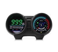 Odometer fuel meter rpm counter AD Universal Motorcycle Digital Odometer Speed Meter Motor Dashboard KM/H MPH Tachometer Hour Counter