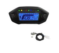Odometer Indicator Motorcycle Accessories LED Digital Tachometer 0-13000RPM Backlight Dashboard With Sensor Odometer Universal 1,2,4 Cylinder