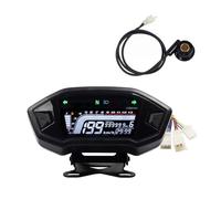 Odometer Indicator Motorcycle Speedometer Odometer Tachometer Dash Board Dashboard Digital Panel 13000 RPM 1 2 4 Cylinder Universal Meter