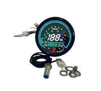 Odometer Motorcycle Black Tachometer Universal Speedometer Digital Meter Odometer with Gear Motorbike Accessories