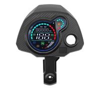 Odometer Motorcycle Digital Instrument Panel Speedometer LCD Odometer Motor Tachometer with Gear Custom For Navi 110