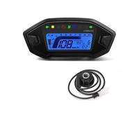 odometer motorcycle meter fuel meter Motorcycle Digital Speedometer Universal Motor Tachometer Instrument Cluster Turn Signal Light Indicator Voltmeter Oil Gauge