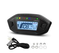 odometer motorcycle meter fuel meter Universal Motorcycle Adjustable Speedometer 10000RPM Backlight Digital Odemeter Tachometer For 1 2 4 Cylinder