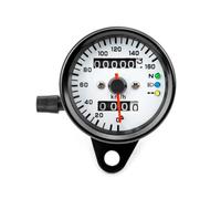 odometer motorcycle meter fuel meter Universal Part Three Light Double Mileage 12V Motorcycle Display Speedometer Digital Speedometer Trip Meter Odometer