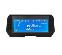 Odometer Speedometer 12000RPM 6 Gear Universal Motorcycle Digital Speedometer Backlight Motorcycle Odometer For 1, 2,4 Cylinders Meter