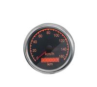 Odometer Speedometer 120KM 160KM Retro Round Motorcycle Speedometer Odometer Headlight Case For R50 R1 R12 R 71 CJ-K 750