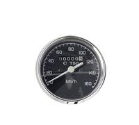Odometer Speedometer 120KM 160KM Retro Round Motorcycle Speedometer Odometer Headlight Case For R50 R1 R12 R 71 CJ-K 750