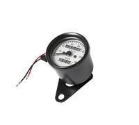 Odometer Speedometer 12V Universal Dual Meter Motorcycle Odometer Meter Speedometer 0-140km/h Backlight Vintage Modification Accessories
