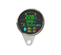 Odometer Speedometer 85mm Motorcycle GPS Speedometer Odometer Tire Pressure Tachometer Fuel Level Gauge Volt Gear For 12V 24V Motorbike