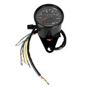 Odometer Speedometer Motorcycle Speedometer Motorbike Universal Odometer Gauge With Signal Light Backlight Indicator 12V