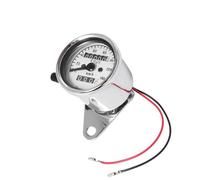 Odometer Speedometer Universal Motorcycle DC 12V Odometer Speedometer Tachometer Refit Vintage Instrument Scooter Motor Retro Meter