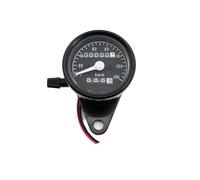 Odometer Tachometer Universal Black Motorcycle Odometer Speedometer Speed Gauge Motorbike Indicator Light