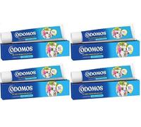 Odomos Mosquito Repellent Cream 4 x23gms Multi Pack- Non-Sticky Cream with 8 Hours Protection Against Mosquitoes and Other Biting Insects and Flies - for Kids and Adults-Hand Luggage Friendly