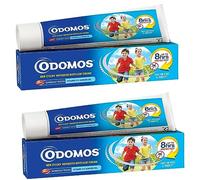 Odomos Non-Sticky Mosquito Insect Repellent Cream with Vitamin E & Almond | Protection from Mosquitoes | 8 Hours Protection in Single Application from Bugs Wasps | Safe on Skin | 2 x 100g
