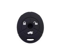 Odongk Remote Control Car Key Shell Case Cover for MG TF ZR ZS 25 45 2003 2004 2005 Replacement Fob Holder 3 Buttons-Black