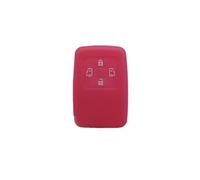 Odongk Silicone Car Key Cover Case Fit For T-oyota ESTIMA ALPHARD VELLFIRE REMOTE For S-mart KEY 4 BUTTON No Logo-Rose