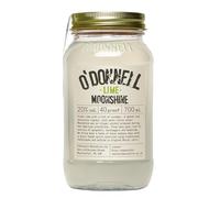 O'Donnell Moonshine Lime Liqueur - 700ml Mason Jar | Zesty & Refreshing Citrus Liqueur with a Bright, Lively Lime Flavour | 20% ABV