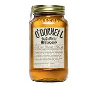O'Donnell Moonshine Liqueur "Macadamia" | 700ml | Natural Ingredients | Vegan | Premium Liqueur | American Tradition | 20% ABV | 40 proof | Gift Idea | Mason Jar | Naturally Flavoured