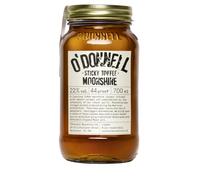 O'Donnell Moonshine - Sticky Toffee | Single Jar 700ml | 22% ABV | Premium Toffee Liqueur Gift in Mason Jar