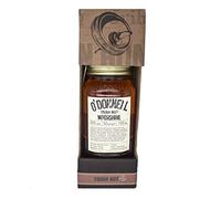 O'Donnell Moonshine - Tough Nut Gift Set | 700ml + Pouring Lid | 25% ABV | Hazelnut Liqueur Gift in Mason Jar