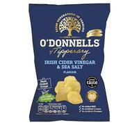 O'Donnells Irish Cider Vinegar & Sea Salt Flavour Hand Cooked Crisps 44g