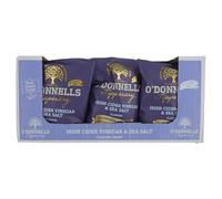 O'Donnells Sea Salt & Vinegar Flavour Potato Crisps, 12 x125g