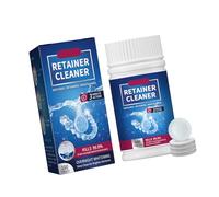 Odontological Sanitation Tablets for New Breath Deposit Control Denture Profound Cleansing Answer Baking Carbonated Drink Propelled Equation Safe for Daily Use Deposit Removal Odontological Tablets