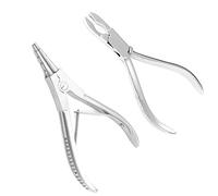 OdontoMed2011 Stainless Steel Body Piercing Plier Tool 2 'Ring Opening and Closing Pliers Ring Opener & Closer Plier Set Bead Capture Ball Closure Tattoo ODM