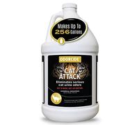 Odorcide Cat Attack Concentrate Odor Eliminator - Cat Odor Eliminator for Strong Odor - Cat Urine Odor Eliminator for Carpet & Upholstery - Cat Urine Remover for Home - Litter Box Odor Eliminator -