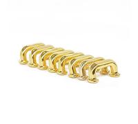 Odoria 1/12 Scale Dolls House Miniature Door Handles 8Pcs Dollhouse Accessories, Gold