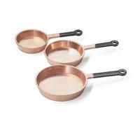 Odoria 1/12 Scale Dolls House Miniature Frying Pan 3Pcs Dollhouse Kitchen Accessories