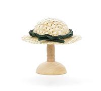 Odoria 1/12 Scale Dolls House Miniature Hat with Stand Dollhouse Accessories