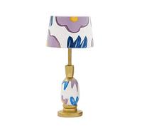 Odoria 1/12 Scale Dolls House Miniature Lamp Dollhouse Accessories, Purple