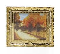Odoria 1/12 Scale Dolls House Miniature Picture Frames Landscape Painting Dollhouse Accessories