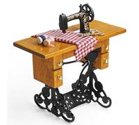 Odoria 1/12 Scale Dolls House Miniature Sewing Machine Dollhouse Accessories, A