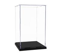 Odoria Display Case Clear Box: 20 cm for 15 cm Tall Statue Trophy - Acrylic Protector for 1/12 Scale Dolls Figures - Transparent Showcase Storage Collectibles Easy Assembly