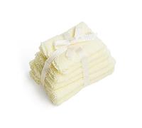 Odoria Miniature Bathroom Towel - 1/12 Scale, Yellow, Cloth - Miniature Dollhouse Accessory