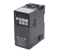 Odorkle 2.2KW VFD Variable Frequency Drive, Mystical/Fantasy Retardant ABS, High Stability Cooling Vector Inverter 3 Phase AC380V for Industrial Applications