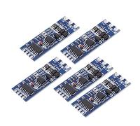 Odorkle 5Pcs TTL to RS485 Converter Module Board TTL to RS485 Adapter Automatic Control Integrated Circuit Protection Imported Chip Industrial Design Anti Interference Long