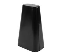 Odorkle 6 Inch Metal Cowbell, Percussion Instrument with Loud Resonant Sound for Live Bands Drum Kits Latin Rock Music Festivals (Black)