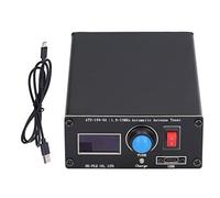 Odorkle Automatic Antenna Tuner 0.96in Display 1.8-55MHz ATU-100 | Aluminum Alloy Build, USB Charging 1A, 1350mAh Built-in Battery, 100W Max Power, N7DDC Design