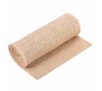 Odorkle Burlap Table Runner Jute Table Runner Roll Natural Hessian 10x200cm to 30x500cm Flaxen Rustic Decor for Wedding Party Christmas Chair Crafts (15cm*2m)